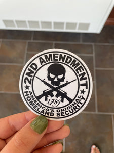 2nd Amendment Sticker