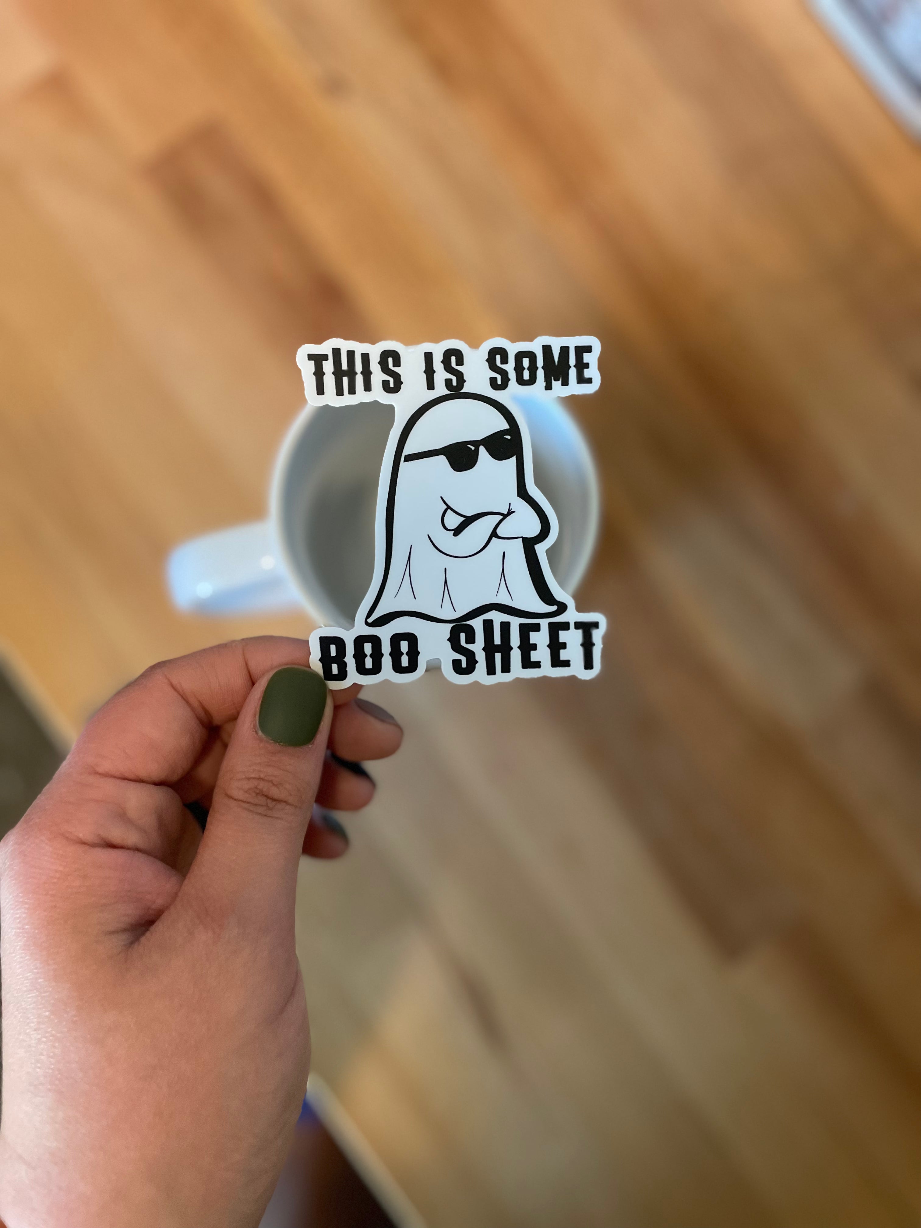 Boo Sheet Sticker