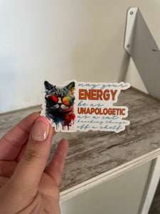 Cat Energy Sticker