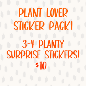 Plant Lover Sticker Pack